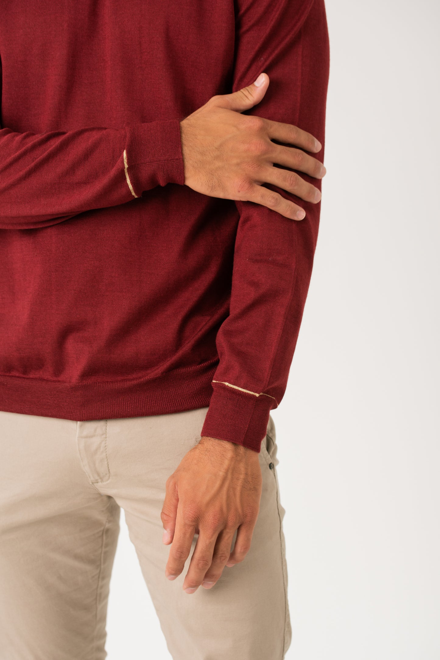 GIROCOLLO RASATO ROSSO