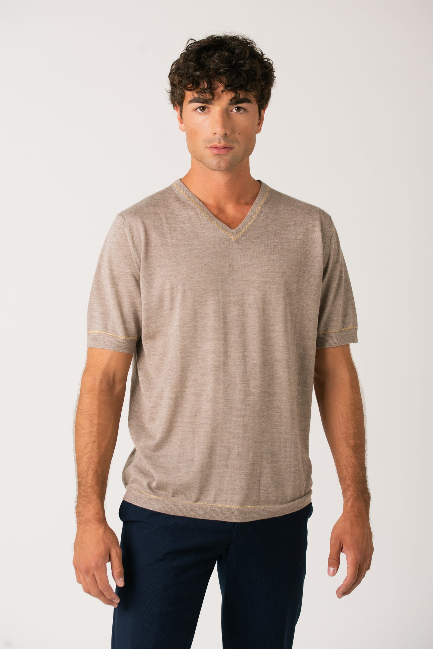 T-SHIRT IN SUMMER CASHMERE