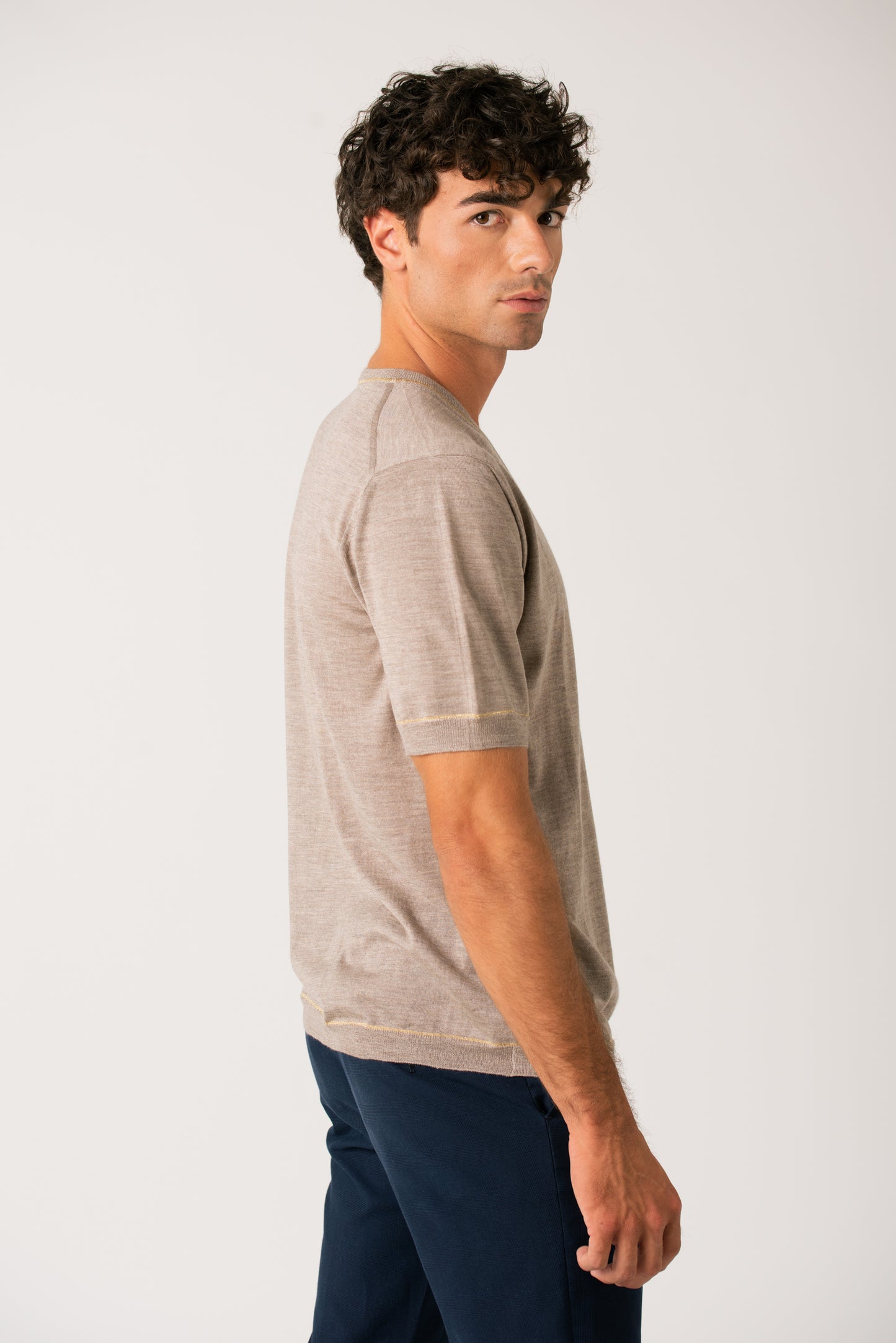 T-SHIRT IN SUMMER CASHMERE